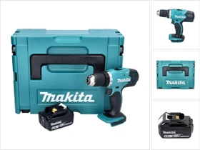 Makita DDF453G1J Akku-Bohrschrauber inkl. MAKPAC + Akku 6.0Ah