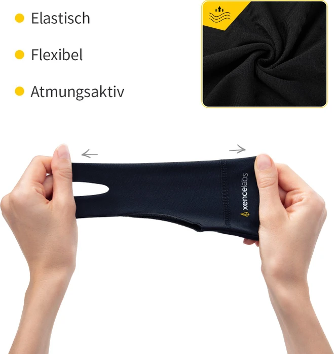 Xencelabs Drawing Glove, Zeichenhandschuh, Small, schwarz