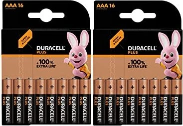 Duracell Plus Micro AAA, 32er-Pack