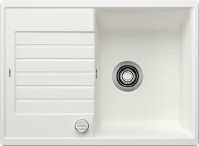 Blanco Zia 45 S Compact Einbau Becken reversibel mit Ablauffernbedienung weiß