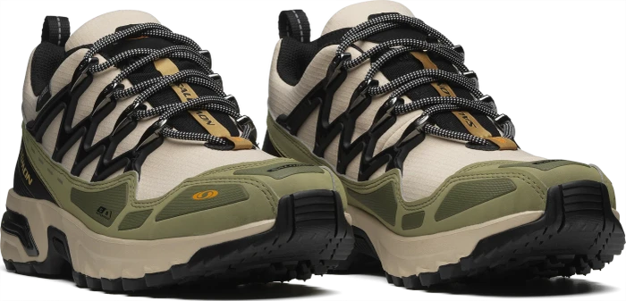 Salomon ACS+ CSWP cement/deep lichen green/orange pepper