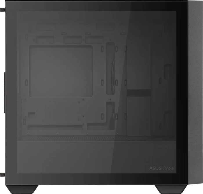 ASUS A21 Black, schwarz, Glasfenster