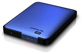 Western Digital WD My Passport blau 1TB, USB 3.0 Micro-B