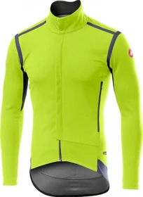 Castelli Perfetto RoS Longsleeve Fahrradjacke yellow fluo (Herren)
