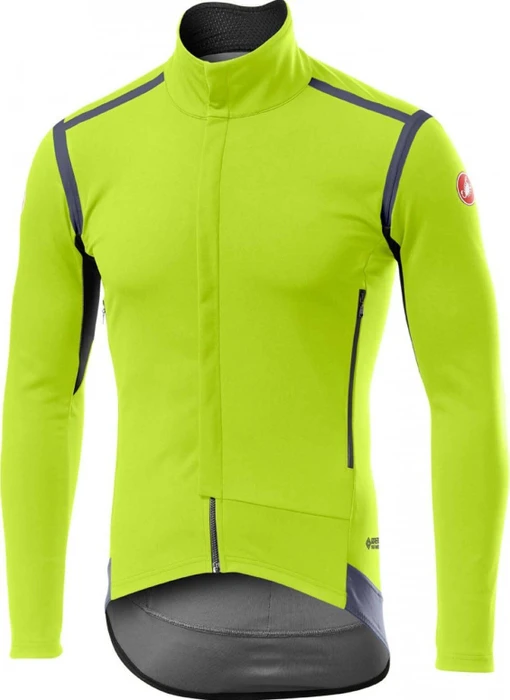 Castelli Perfetto RoS Longsleeve Fahrradjacke yellow fluo (Herren)