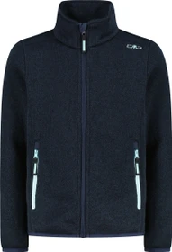 CMP Fleece Knit-Tech Meliert Jacke b.blue/opale (Junior)