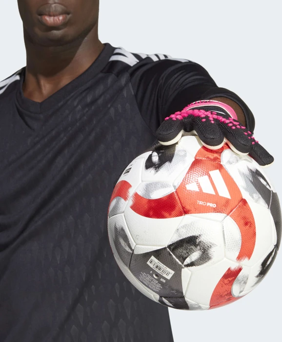 adidas Predator League Torwarthandschuhe black/white/team shock pink