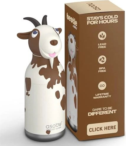 Asobu Bestie Isolierflasche 473ml goat