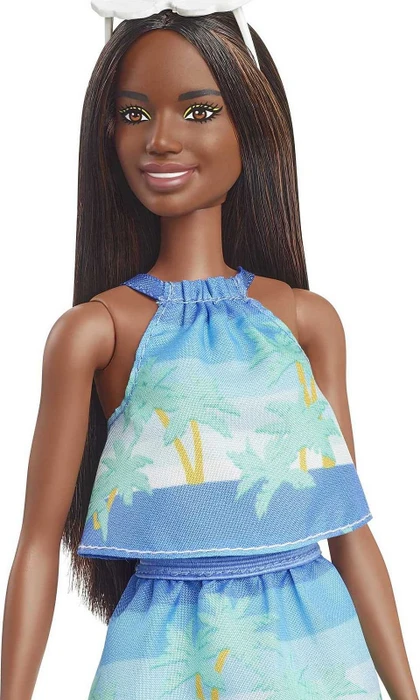 Mattel Barbie - Loves the Ocean Meeres-Print Rock & Top