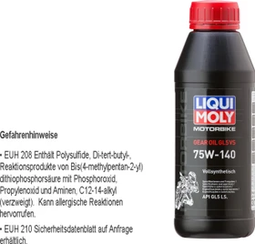 Liqui Moly Motorbike Gear Oil 75W-140 500ml