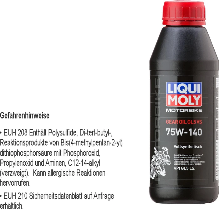 Liqui Moly Motorbike Gear Oil 75W-140 500ml