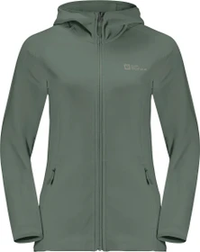 Jack Wolfskin Baiselberg Hoody FZ Jacke hedge green (Damen)