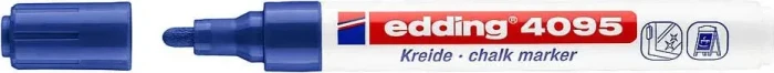 edding 4095 Kreidemarker blau, 10er-Pack