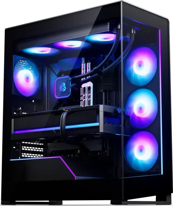 Phanteks NV5X Black, Glasfenster
