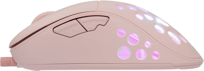 White Shark Azrael Pink Gaming Mouse, rosa, USB
