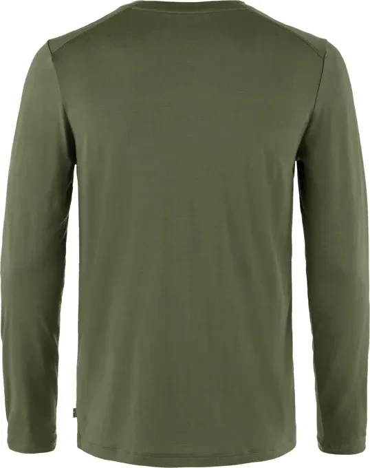 Fjällräven Abisko Wool Funktionsshirt langarm laurel green (Herren)