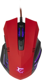 White Shark Hannibal 2 Red Gaming Mouse, rot/schwarz, USB (GM-3006 RED)