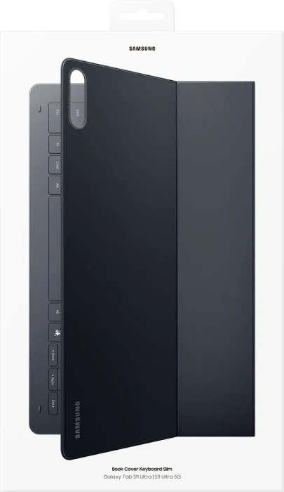 Samsung EF-DX930 Book Cover Keyboard Slim mit AI-Taste für Galaxy Tab S11 Ultra, schwarz, DE