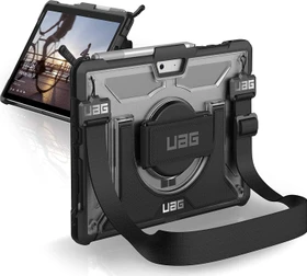UAG Plasma Handstrap Case Microsoft Surface Go 3/Go 2/Go ice schwarz/transparent