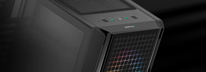 DeepCool CG540, schwarz, Glasfenster