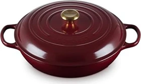 Le Creuset Gourmet-Profitopf Bräter aus Gusseisen rund 30cm 3.5l rhone