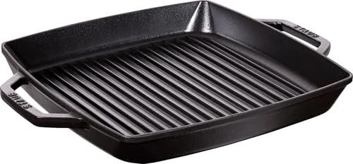 Zwilling Staub Grillpfanne eckig 33x33cm schwarz