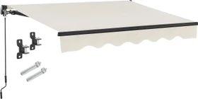 Juskys Markise 350x300cm beige