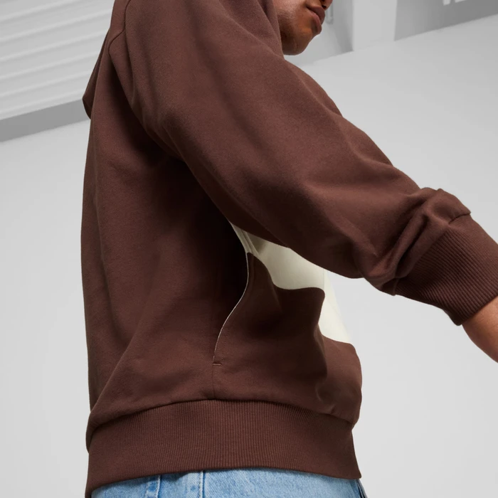 Puma FC St. Pauli ftblCULTURE+ Hoodie espresso brown/sugared almond (Herren)
