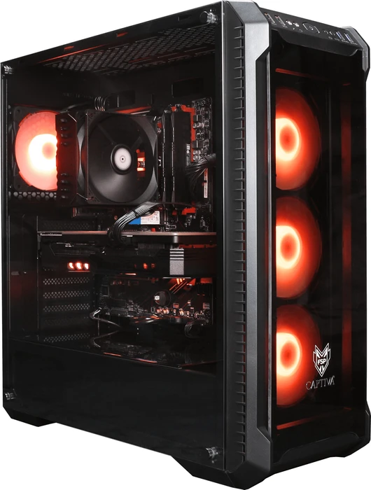 Captiva Gaming G19AG 20V1, Ryzen 7 3800X, 16GB RAM, 500GB SSD, 2TB HDD, GeForce RTX 3080