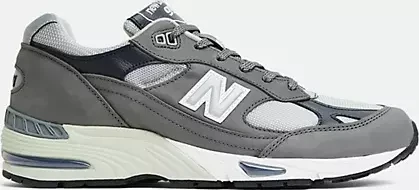 New Balance 991 Made in UK castlerock/navy/white (Herren)