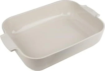Peugeot Appolia Auflaufform rechteckig 40x25.7cm ecru