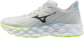 Mizuno Wave Sky 8 nimbus cloud/black/green gecko (Herren)