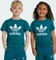 adidas Adicolor Trefoil T-Shirt kurzarm legacy teal (Junior) Vorschaubild