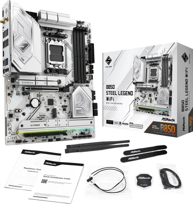ASRock B850 Steel Legend WiFi (AMD AM5)
