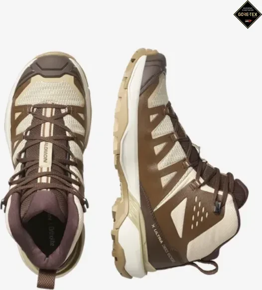 Salomon X Ultra 360 Edge Mid GTX tender peach/dark earth/safari (Damen)