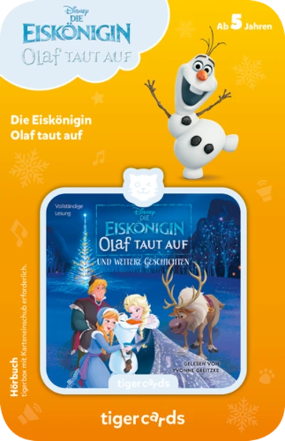 Tiger Media Tigercard Die Eiskönigin Olaf taut auf