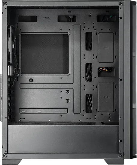 Chieftec Pro Midi Q, schallgedämmt