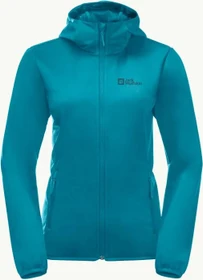 Jack Wolfskin Windhain Hoody Funktionsjacke freshwater blue (Damen)