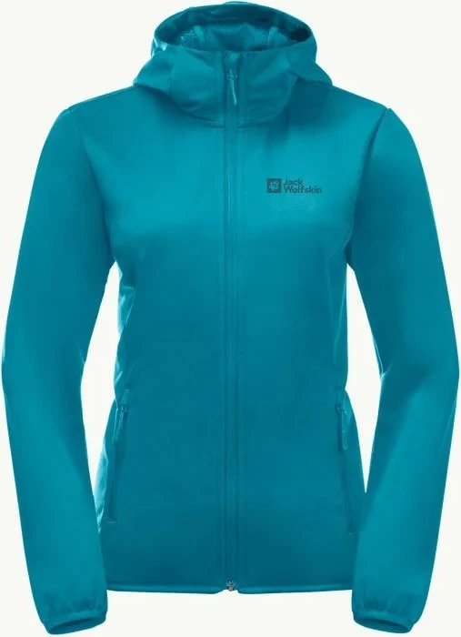 Jack Wolfskin Windhain Hoody Funktionsjacke freshwater blue (Damen)