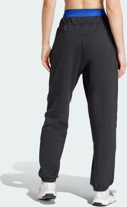 adidas Power Loose Fit French Terry Trainingshose lang schwarz (Damen)