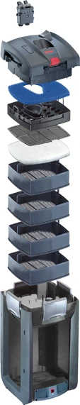 EHEIM professionel 5e/3e 600T Aquarien-Thermo-Außenfilter, WLAN