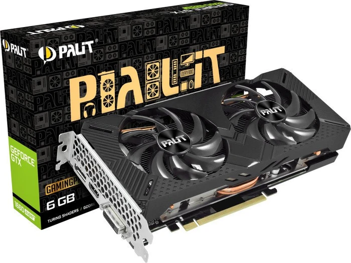 Palit GeForce GTX 1660 SUPER GP, 6GB GDDR6, DVI, HDMI, DP