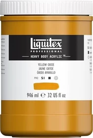 Liquitex Professional Heavy Body Acrylic yellow oxide, 946ml