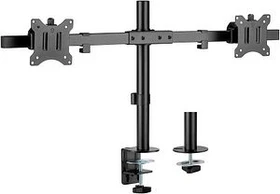Wentronic Goobay Doppel-Monitorhalterung Fix