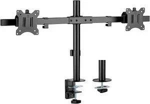 Wentronic Goobay Doppel-Monitorhalterung Fix