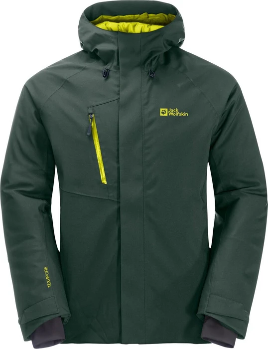 Jack Wolfskin Troposphere Ins Funktionsjacke black olive/firefly (Herren)