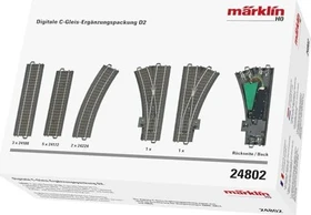 Märklin - Spur H0 Zubehör - Digitale C-Gleis-Ergänzungspackung D2