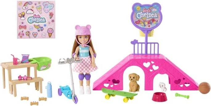 Mattel Barbie - Chelsea Skatepark Spielset