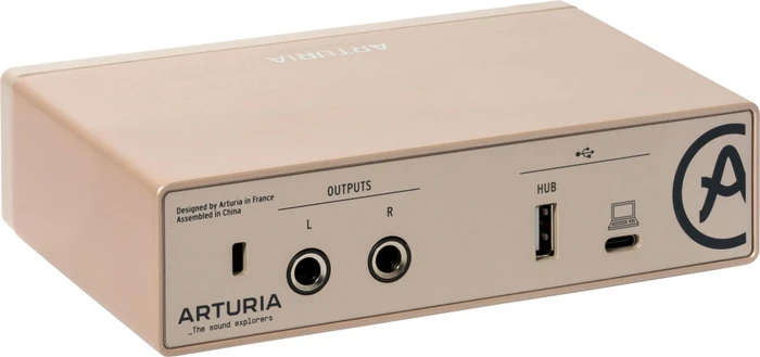Arturia MiniFuse 1 champagne