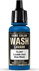 Vallejo Game Color rev.2 Wash blue, 18ml